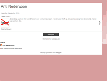 Tablet Screenshot of anti-nederwoon.blogspot.com