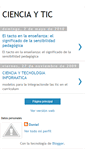 Mobile Screenshot of cienciaytic.blogspot.com