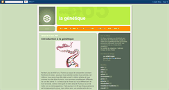 Desktop Screenshot of gnetique.blogspot.com