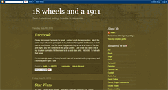 Desktop Screenshot of 18wheelsanda1911.blogspot.com