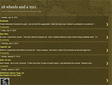 Tablet Screenshot of 18wheelsanda1911.blogspot.com