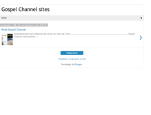 Tablet Screenshot of gospelchannelsites.blogspot.com