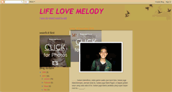 Desktop Screenshot of life-love-melody.blogspot.com