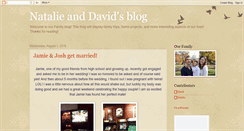 Desktop Screenshot of nataliedavidsblog.blogspot.com