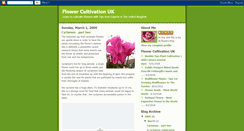 Desktop Screenshot of flower-cultivation-uk.blogspot.com