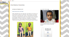 Desktop Screenshot of montana-moores.blogspot.com