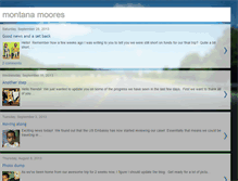 Tablet Screenshot of montana-moores.blogspot.com