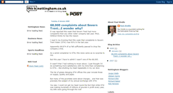 Desktop Screenshot of eveningpostpaulhindle.blogspot.com