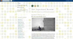 Desktop Screenshot of paperbackmuseum.blogspot.com