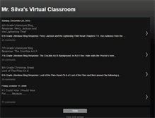 Tablet Screenshot of mrsilvasvirtualclassroom.blogspot.com