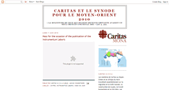 Desktop Screenshot of caritasmona.blogspot.com