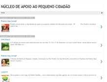Tablet Screenshot of meioambientecidadao.blogspot.com