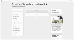 Desktop Screenshot of carryingabigstick.blogspot.com