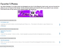 Tablet Screenshot of favoritefivefotos.blogspot.com