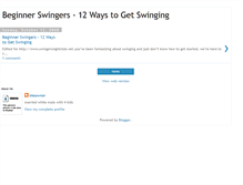 Tablet Screenshot of beginnerswingers.blogspot.com