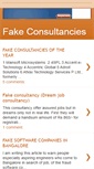 Mobile Screenshot of fakeconsultancies.blogspot.com