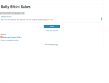 Tablet Screenshot of bollybikinibabes.blogspot.com