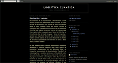 Desktop Screenshot of logistica-cuantica.blogspot.com
