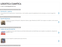 Tablet Screenshot of logistica-cuantica.blogspot.com