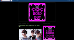 Desktop Screenshot of cqcsoldout.blogspot.com