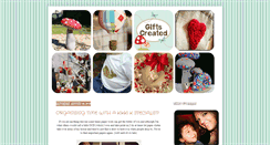Desktop Screenshot of giftscreated.blogspot.com