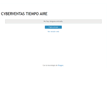 Tablet Screenshot of cyberventastiempoaire.blogspot.com