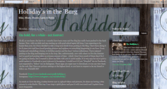 Desktop Screenshot of hollidaysintheburg.blogspot.com