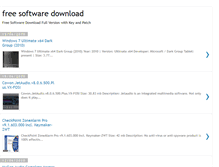 Tablet Screenshot of freesoft-down.blogspot.com