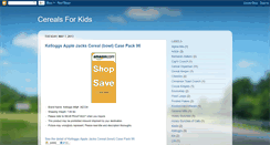 Desktop Screenshot of cerealsforkids.blogspot.com