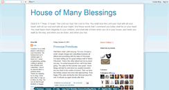 Desktop Screenshot of houseofmanyblessings.blogspot.com