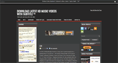 Desktop Screenshot of music-720p.blogspot.com