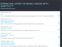 Tablet Screenshot of music-720p.blogspot.com