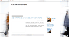 Desktop Screenshot of flashglobenews.blogspot.com