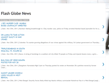 Tablet Screenshot of flashglobenews.blogspot.com