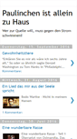 Mobile Screenshot of paulinchen-ist-allein-zu-haus.blogspot.com