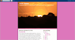 Desktop Screenshot of horavioleta.blogspot.com