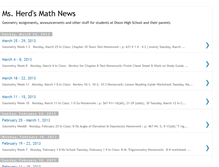 Tablet Screenshot of herdmath.blogspot.com