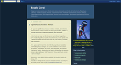 Desktop Screenshot of ensaio1.blogspot.com