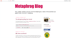 Desktop Screenshot of metaphrog.blogspot.com