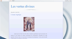 Desktop Screenshot of jacynthe-lesvertusdivine.blogspot.com