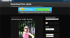 Desktop Screenshot of downloadubots.blogspot.com