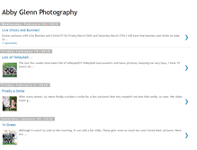 Tablet Screenshot of abbyglennphotography.blogspot.com