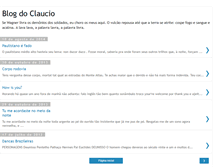 Tablet Screenshot of claucio.blogspot.com