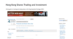 Desktop Screenshot of hkex-shares.blogspot.com