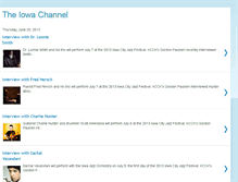 Tablet Screenshot of iowachannel.blogspot.com