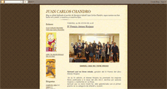 Desktop Screenshot of juancarloschandro.blogspot.com