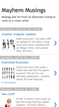 Mobile Screenshot of mayhem-musings.blogspot.com