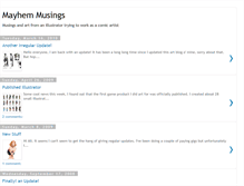 Tablet Screenshot of mayhem-musings.blogspot.com