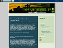 Tablet Screenshot of creepychronicle.blogspot.com