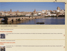 Tablet Screenshot of aorillasdeltormes.blogspot.com